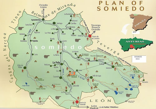 plano de la zona